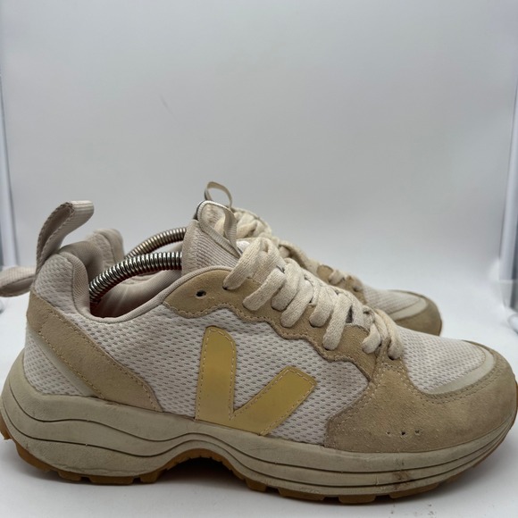 Veja Shoes - VEJA Venturi Suede Mesh Sneakers‎ Beige Women's Size US 9 EUR 40